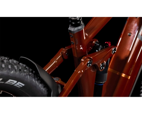 VTT électrique tout suspendu Unisexe STEREO HYBRID ONE44 PRO 800 Rouge Bourbon