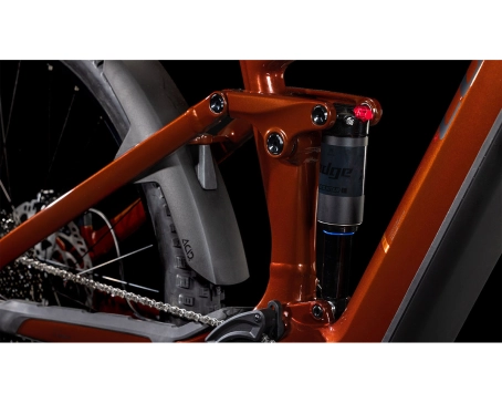 VTT électrique tout suspendu Unisexe STEREO HYBRID ONE44 PRO 800 Rouge Bourbon