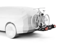 Porte-vélo sur attelage VELOSPACE XT 3 VÉLOS Aluminium/Noir - Image 4/4