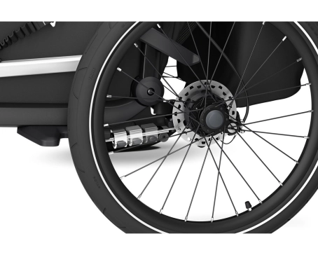 Remorque pour enfant 1 place CHARIOT SPORT G3 Or/Noir