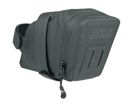 Sacoche de selle RACE L Gris/Noir