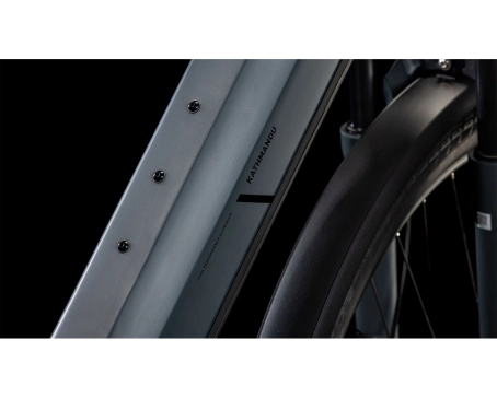 Vélo électrique trekking Unisexe KATHMANDU HYBRID ONE 600 Gris