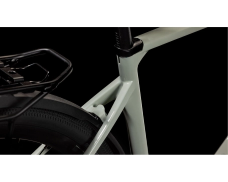Vélo trekking Unisexe NULANE C:62 SLX FE Blanc