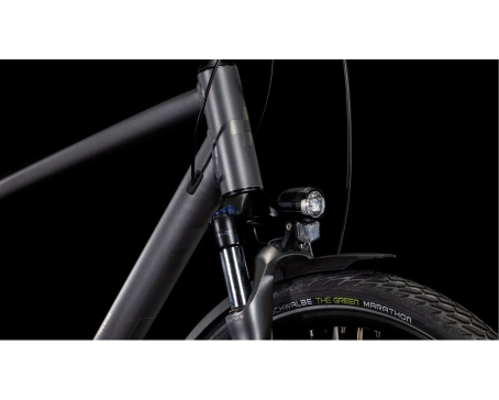 Vélo trekking Homme TOURING PRO Gris