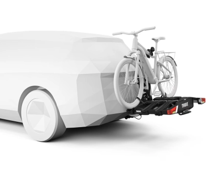 Porte-vélo sur attelage EASYFOLD XT 3 VÉLOS Aluminium/Noir