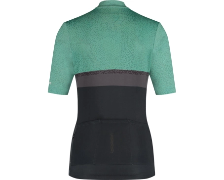 Maillot manches courtes Femme SUMIRE Vert Transparent