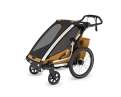 Remorque pour enfant 1 place CHARIOT SPORT G3 Or/Noir - Image 7/7