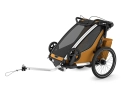 Remorque pour enfant 1 place CHARIOT SPORT G3 Or/Noir - Image 1/7