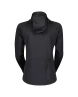 Sweat à capuche polaire Femme TRAIL STORM Noir - Image 2/2