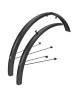 Paire de garde-boues SOLACE GRAVEL ERIDE Noir - Image 1/2
