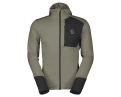 Veste polaire Homme DEFINED LIGHT HOODY Gris Poussière/Noir - Image 1/2