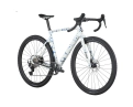Vélo de gravel ADDICT GRAVEL 30 Blanc/Bleu Éclaboussures - Image 2/8