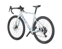 Vélo de gravel ADDICT GRAVEL 30 Blanc/Bleu Éclaboussures - Image 3/8