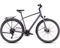 Vélo trekking Homme TOURING PRO Gris - Image 1/6