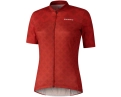 Maillot manches courtes Femme MIZUKI Rouge - Image 1/2