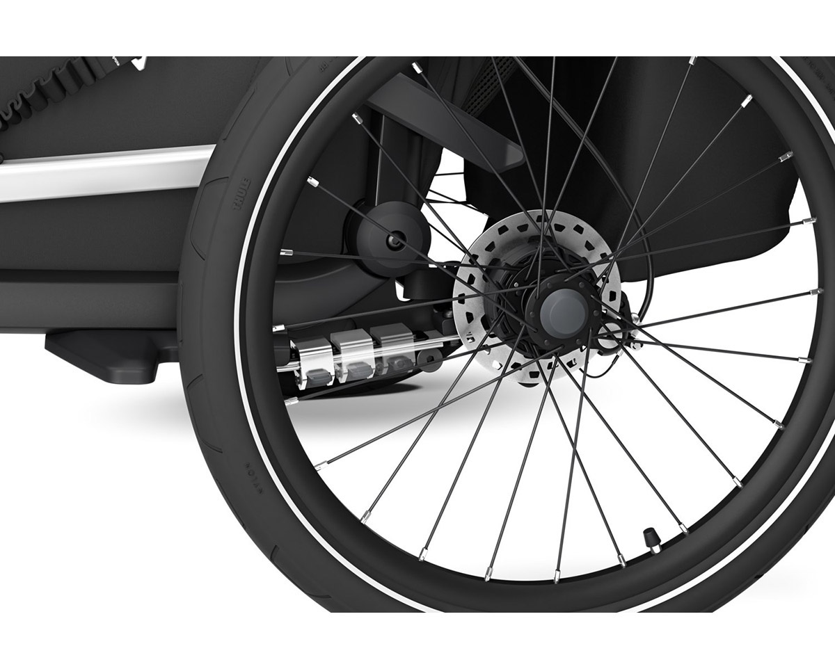 Remorque pour enfant 1 place CHARIOT SPORT G3 Or/Noir