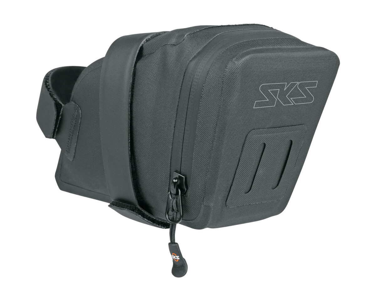 Sacoche de selle RACE L Gris/Noir