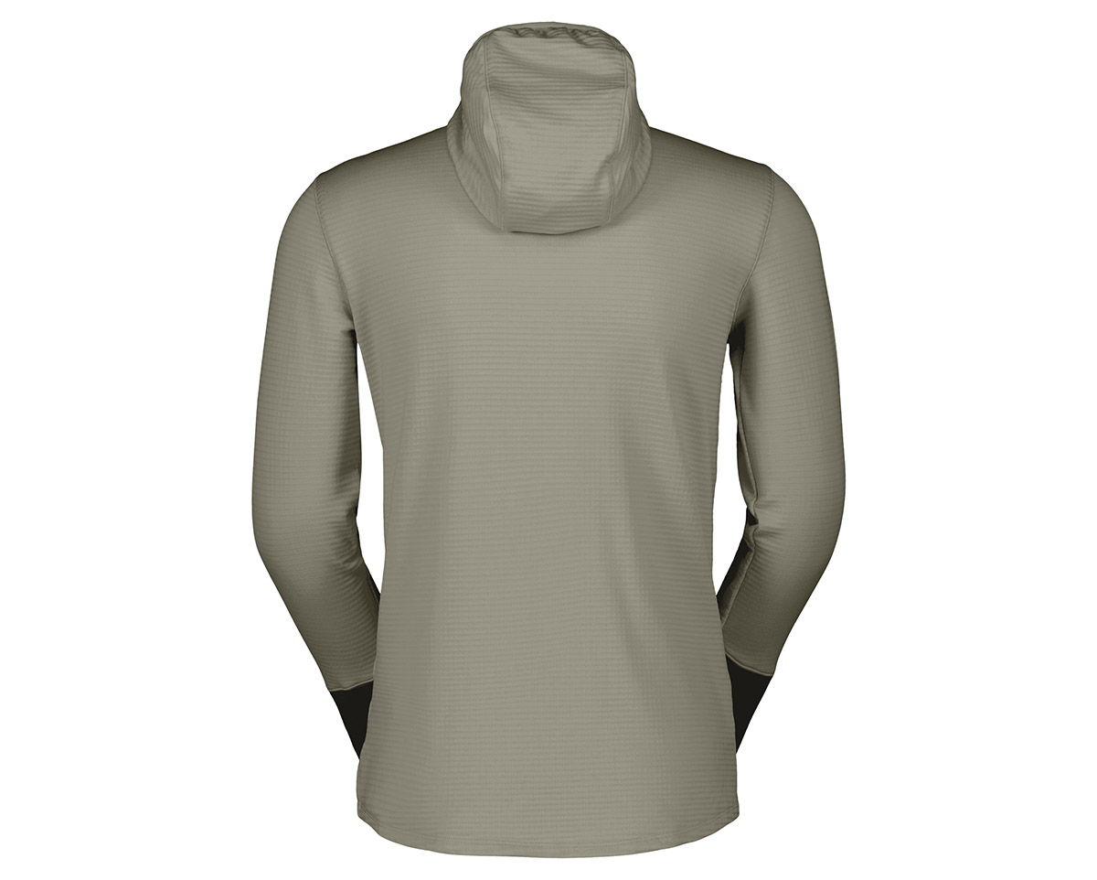 Veste polaire Homme DEFINED LIGHT HOODY Gris Poussière/Noir