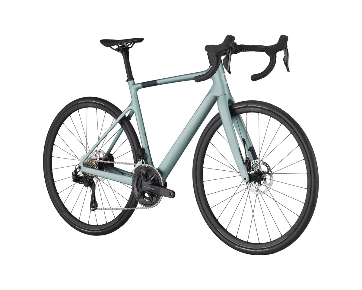 Vélo de route Unisexe ADDICT 40 Vert Iceberg
