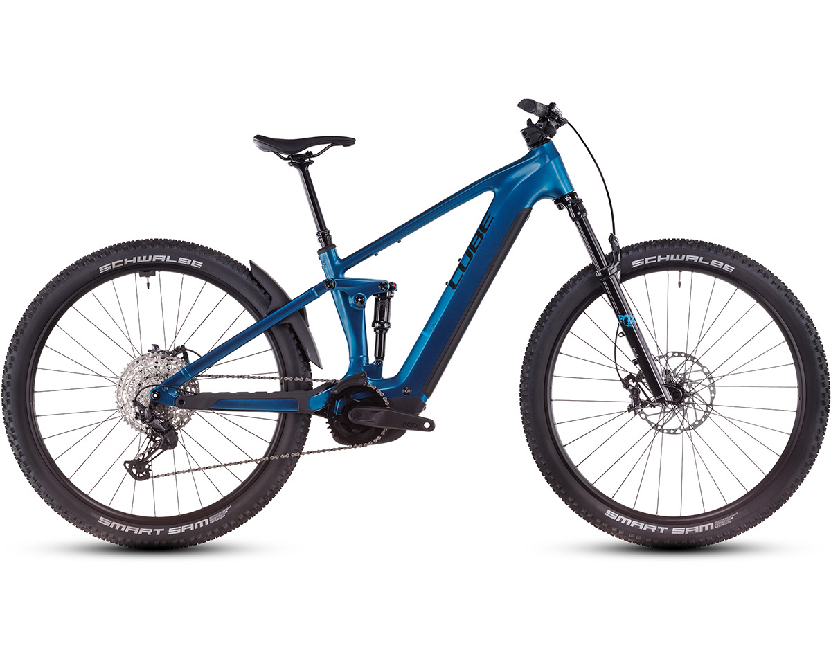 VTT électrique tout suspendu Unisexe STEREO HYBRID ONE22 SLX 800 Bleu Électrique