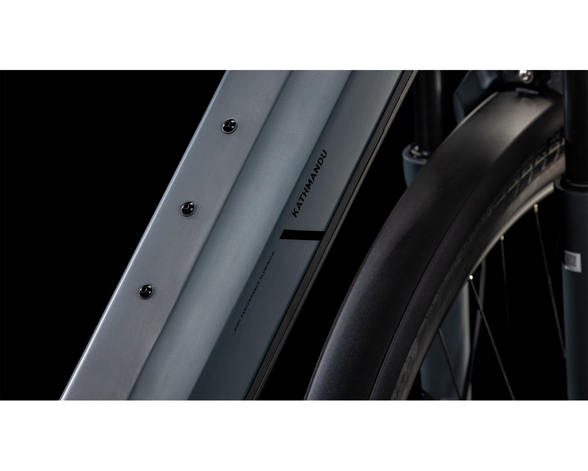 Vélo électrique trekking Unisexe KATHMANDU HYBRID ONE 600 Gris