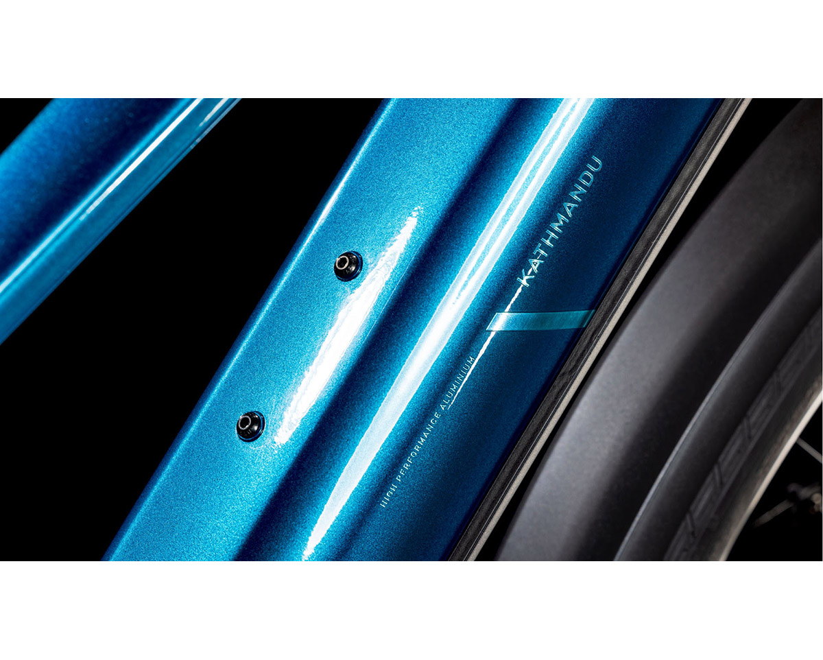 Vélo électrique trekking Femme KATHMANDU HYBRID EX 800 Bleu