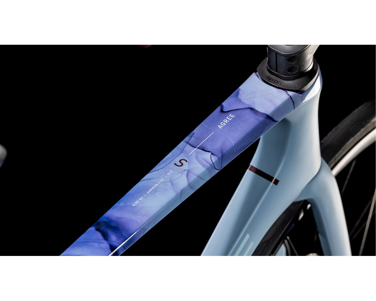 Vélo de route Unisexe AGREE C:62 SLX Bleu