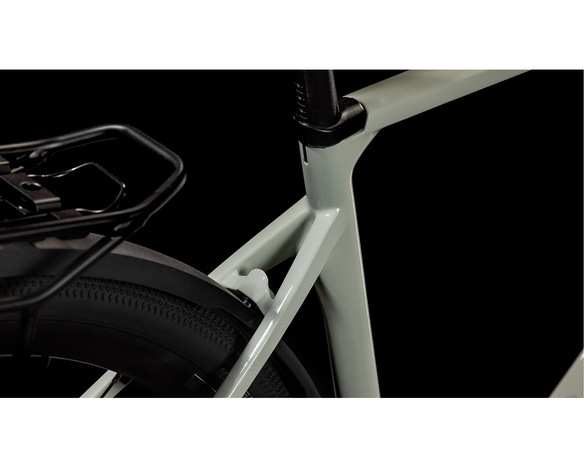 Vélo trekking Unisexe NULANE C:62 SLX FE Blanc