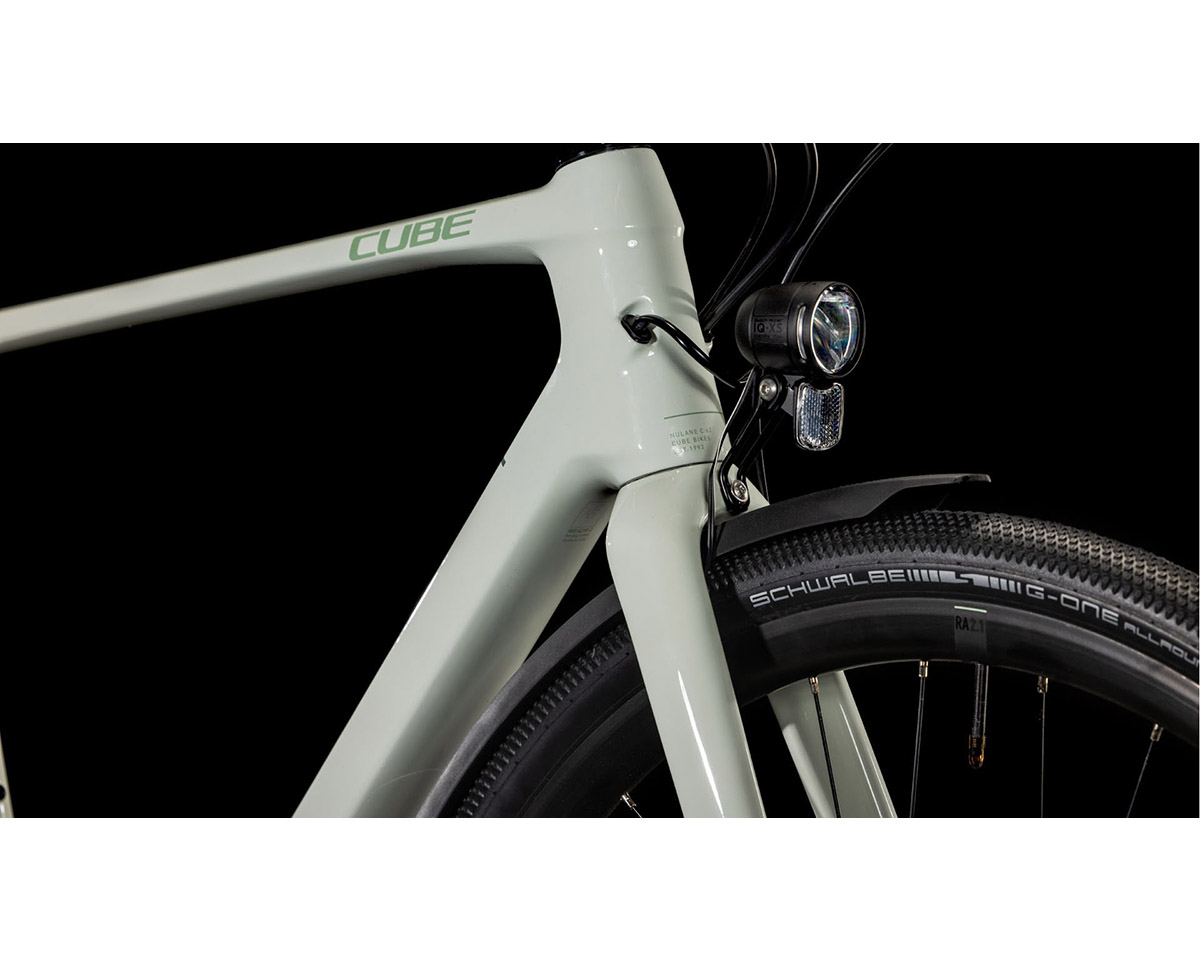 Vélo trekking Unisexe NULANE C:62 SLX FE Blanc