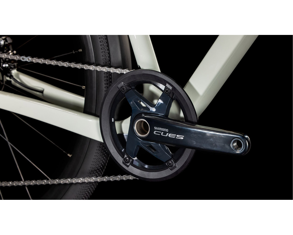 Vélo trekking Unisexe NULANE C:62 SLX FE Blanc