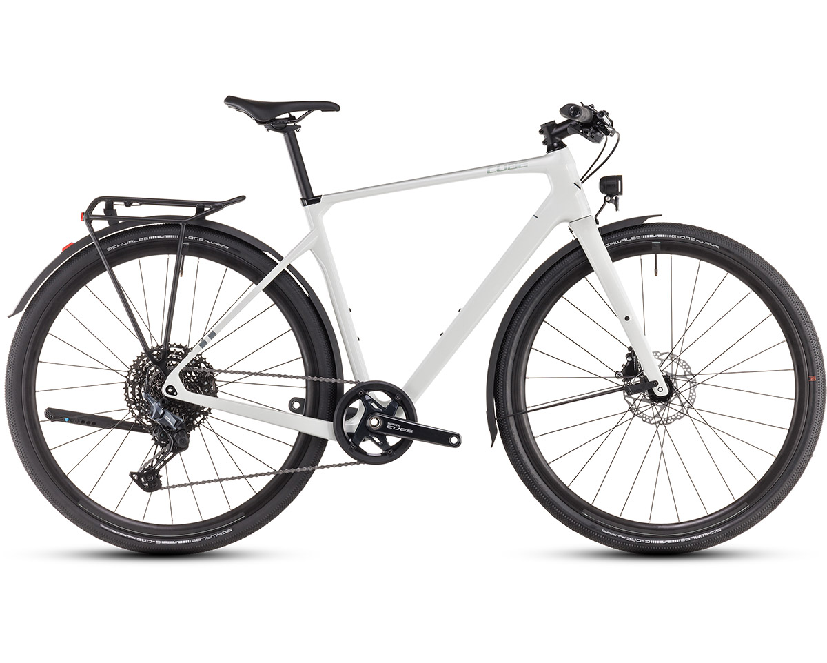 Vélo trekking Unisexe NULANE C:62 SLX FE Blanc
