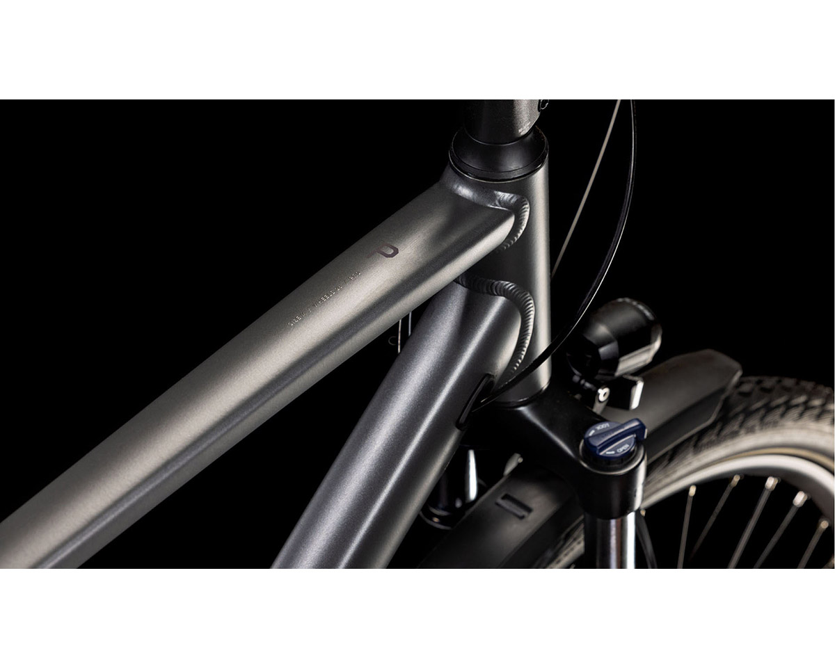 Vélo trekking Homme TOURING PRO Gris