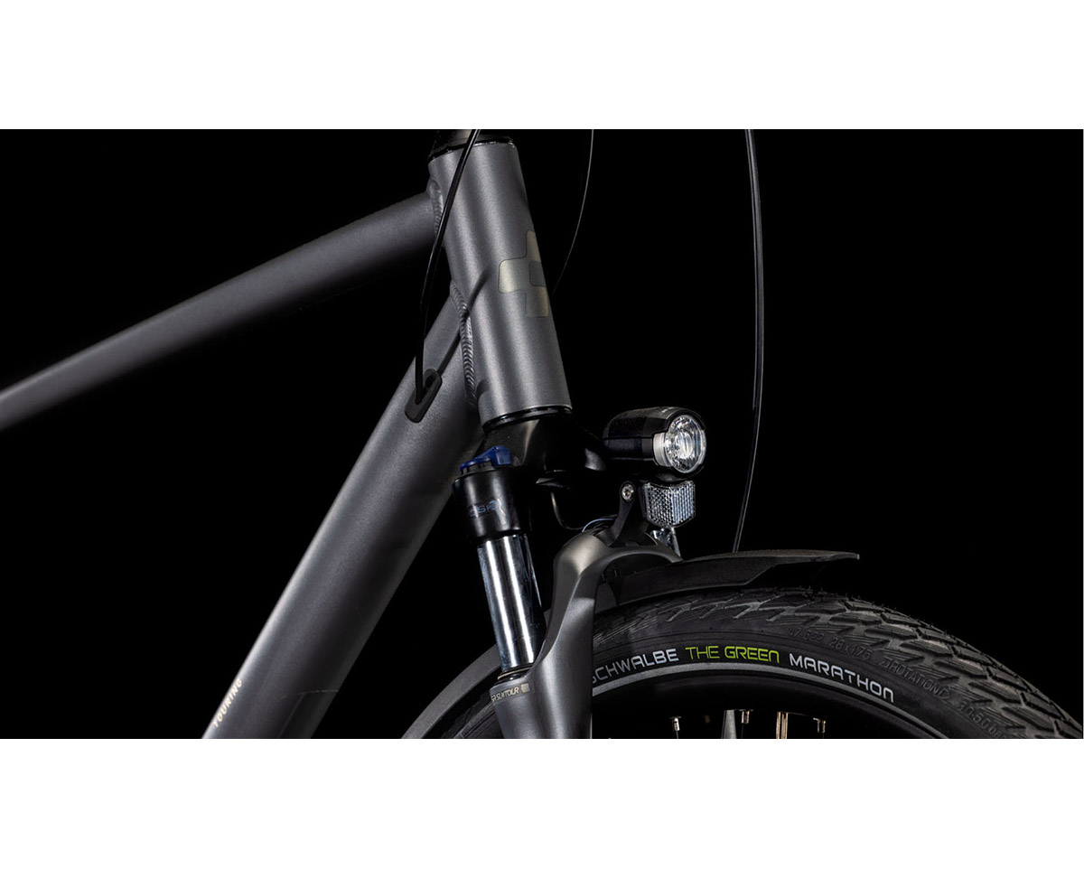Vélo trekking Homme TOURING PRO Gris