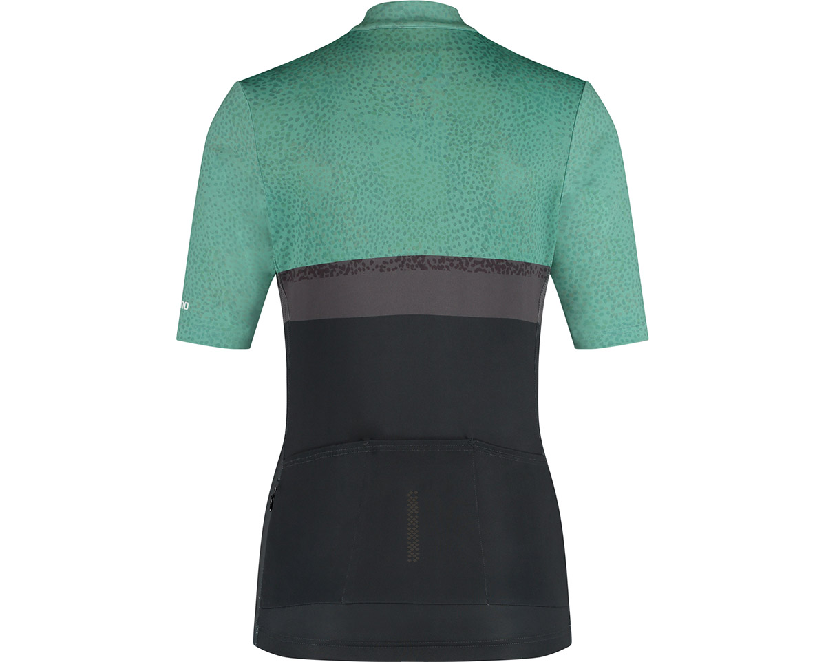 Maillot manches courtes Femme SUMIRE Vert Transparent
